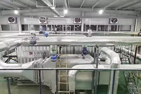 industrial steam boiler system