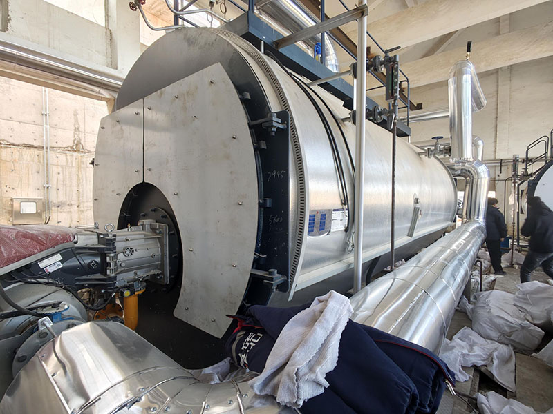 chaudière à vapeur à gaz