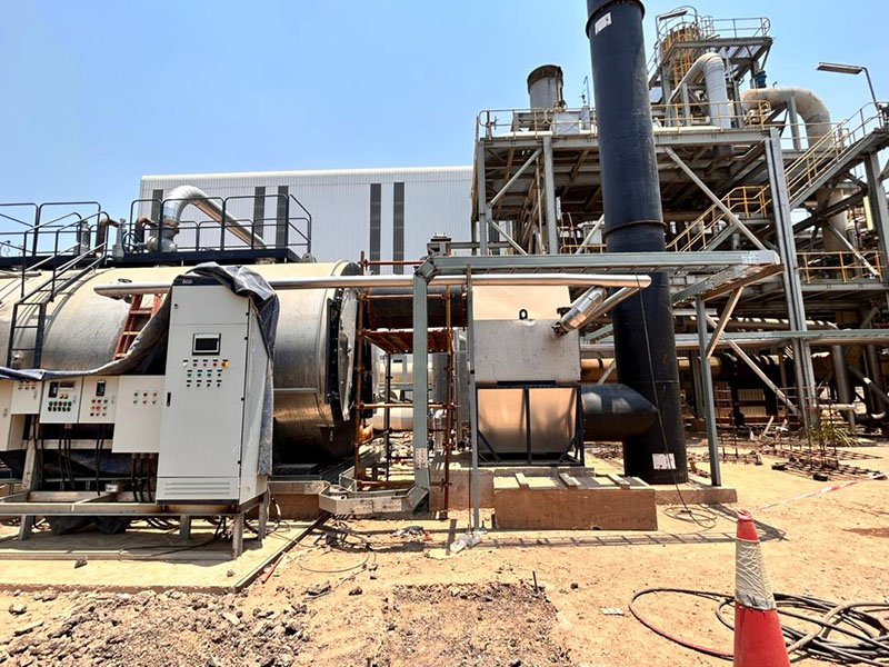 industrial boiler size