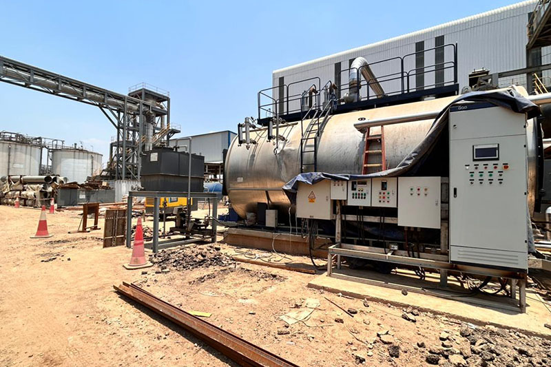 industrial steam boiler