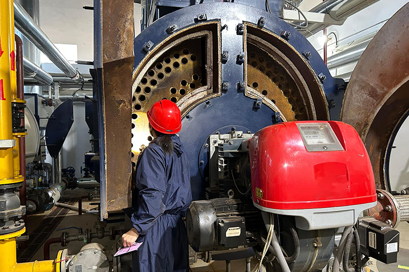 boiler leaking water