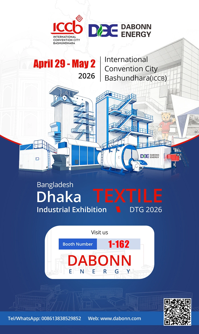 Gas Steam Boiler for Textile Industry