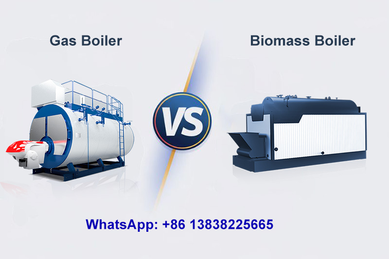 gas vs biomass boiler cost