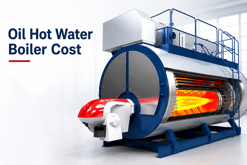 oil hot water boiler cost