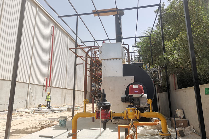 Vertical Fire Tube Gas Boiler