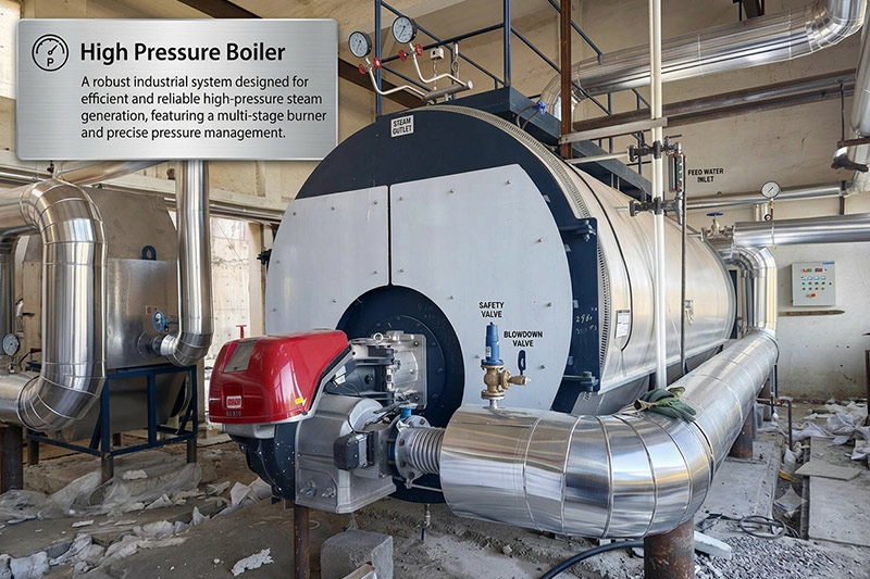 high pressure boiler