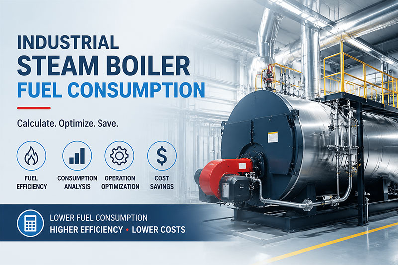 industrial steam boiler fuel consumption