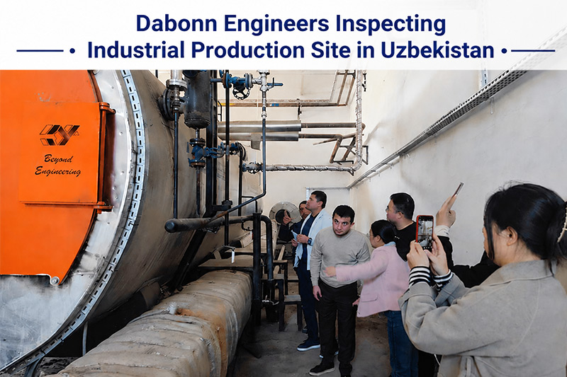 Dabonn Engineers Inspecting Industrial Production Site in Uzbekistan