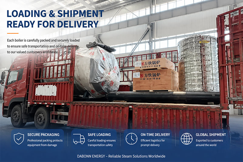 LOADING & SHIPMENT READY FOR DELIVERY
