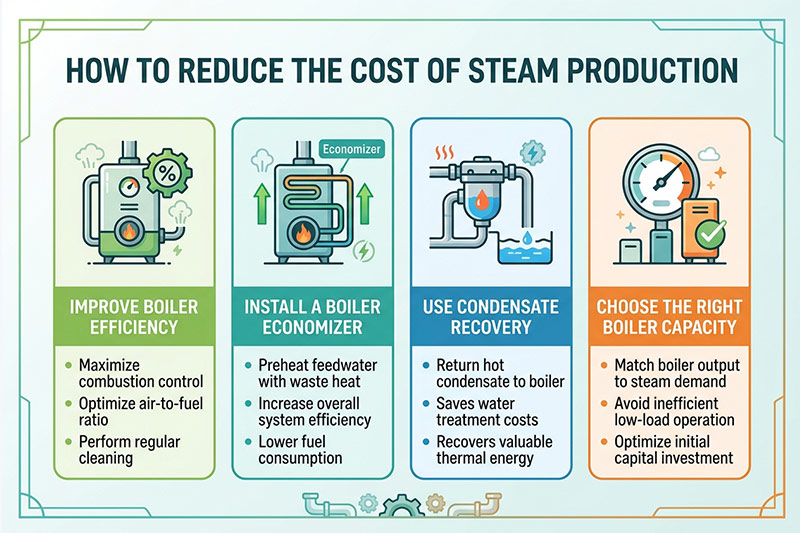 Reduce the Cost of Steam Production