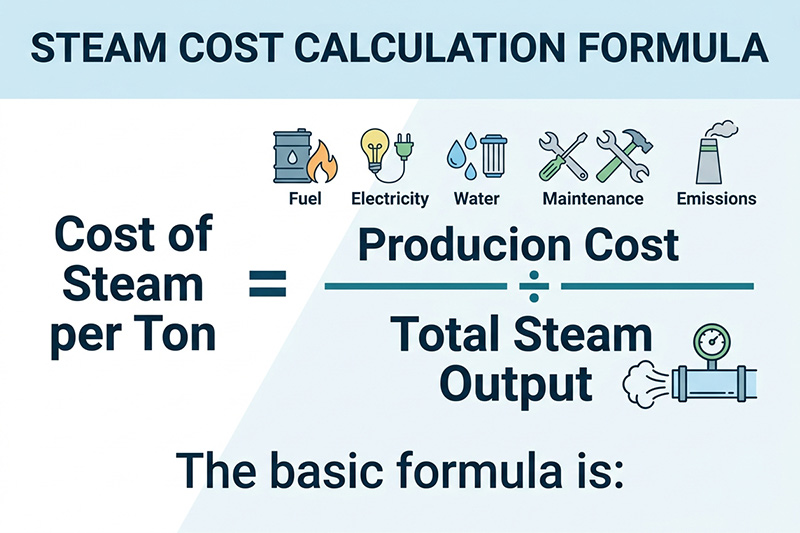 Steam Cost Calculation Formula